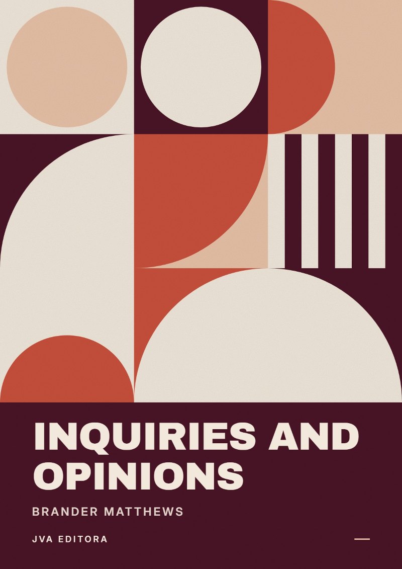 Capa de Inquiries and Opinions