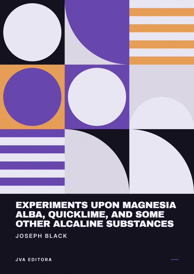 《Experiments upon magnesia alba, Quicklime, and some other Alcaline Substances》封面