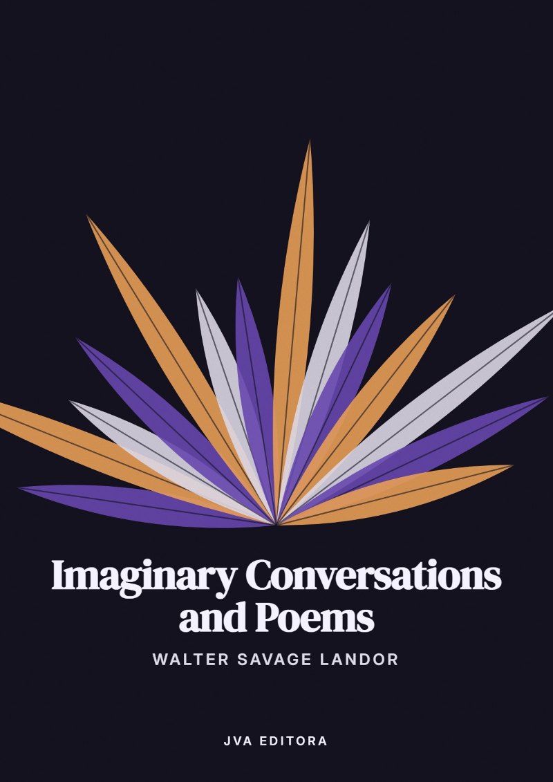 Capa de Imaginary Conversations and Poems