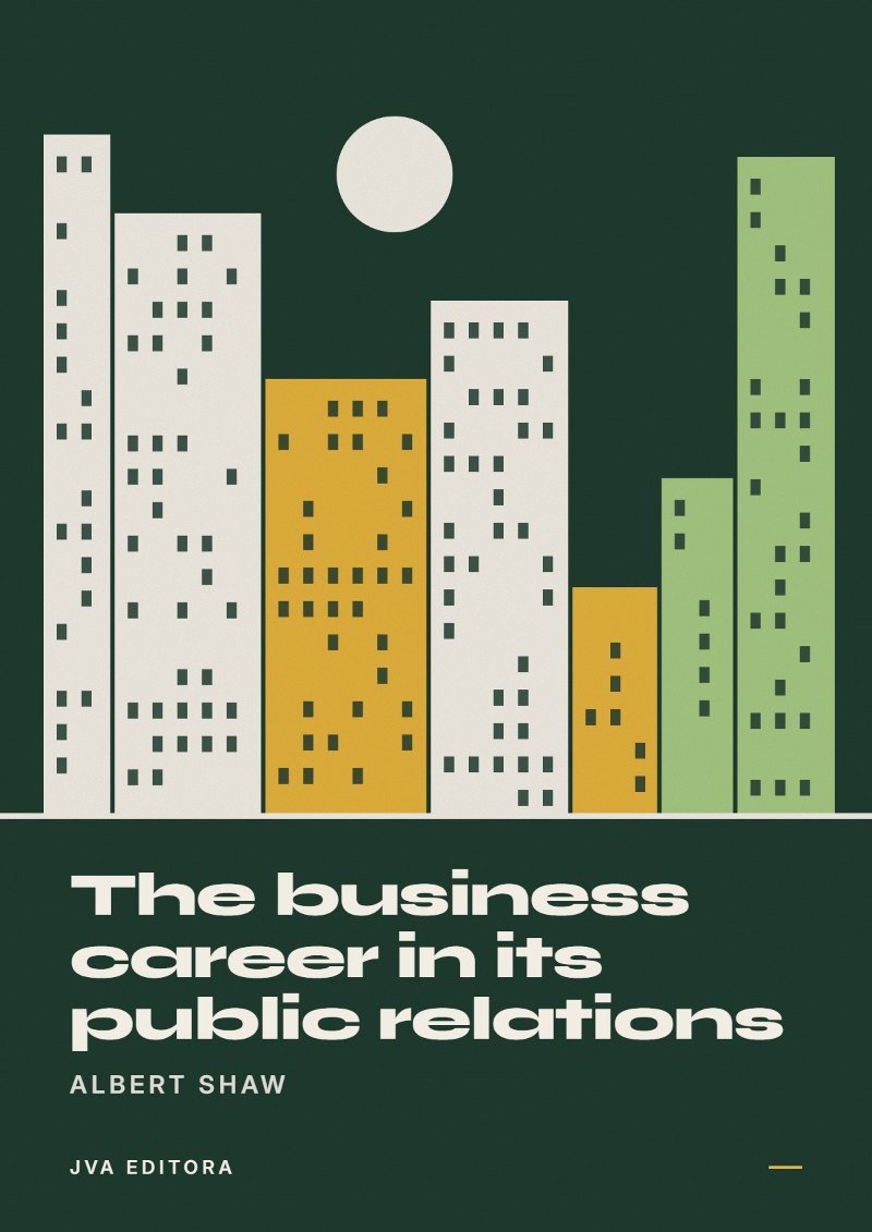 《The business career in its public relations》封面