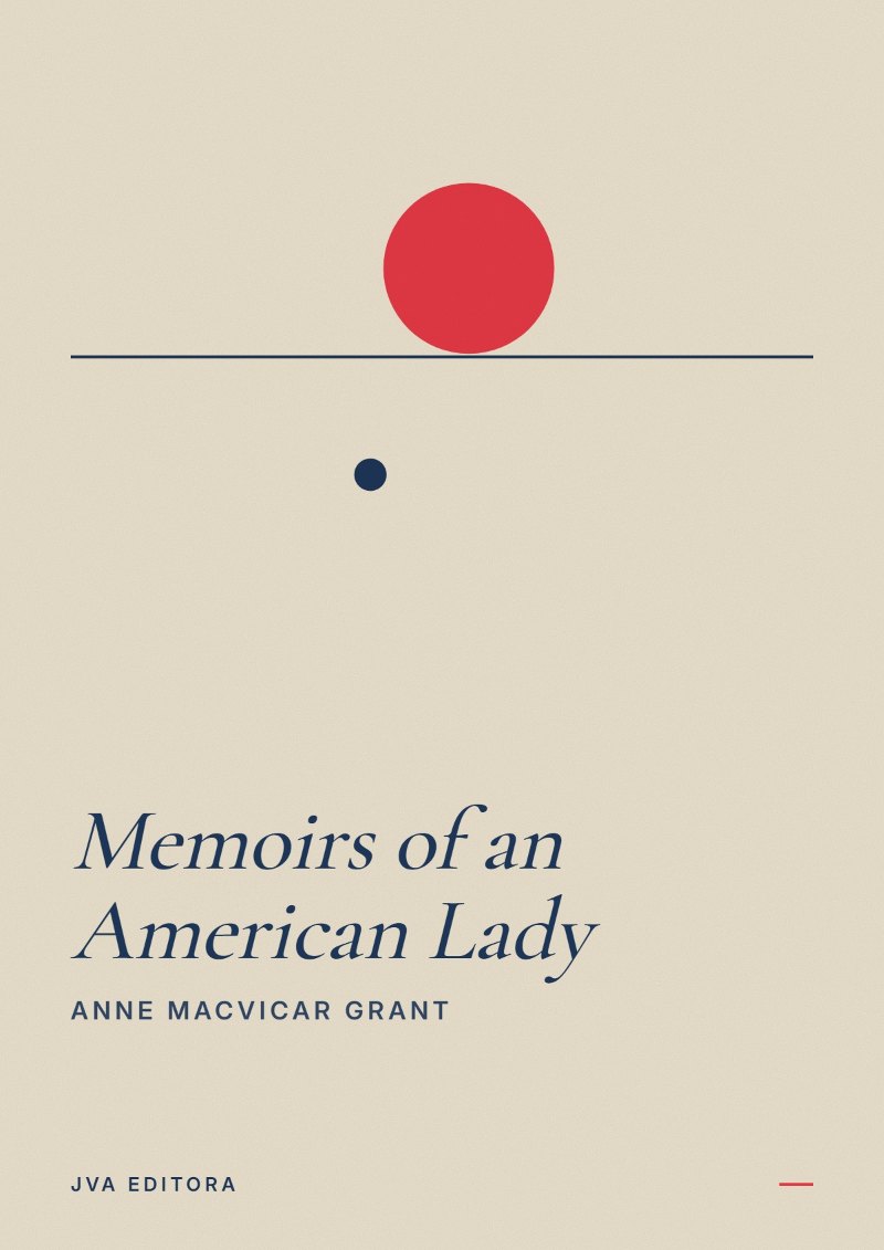 Εξώφυλλο του Memoirs of an American Lady