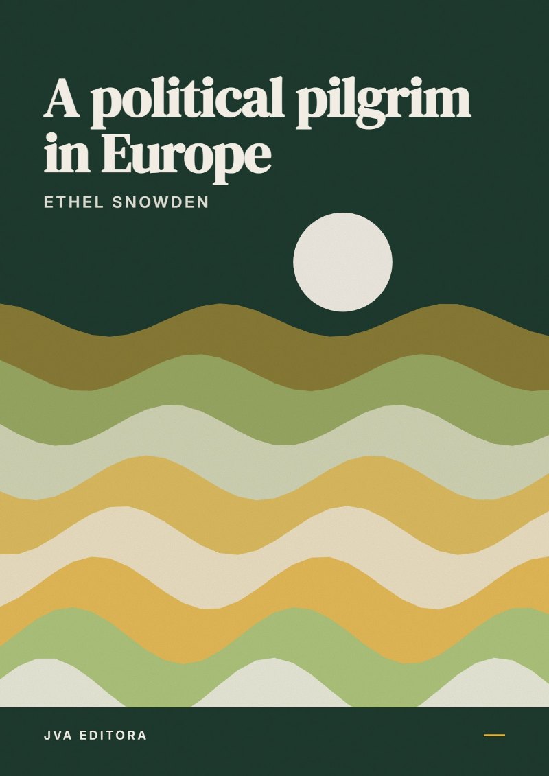 Couverture de A political pilgrim in Europe