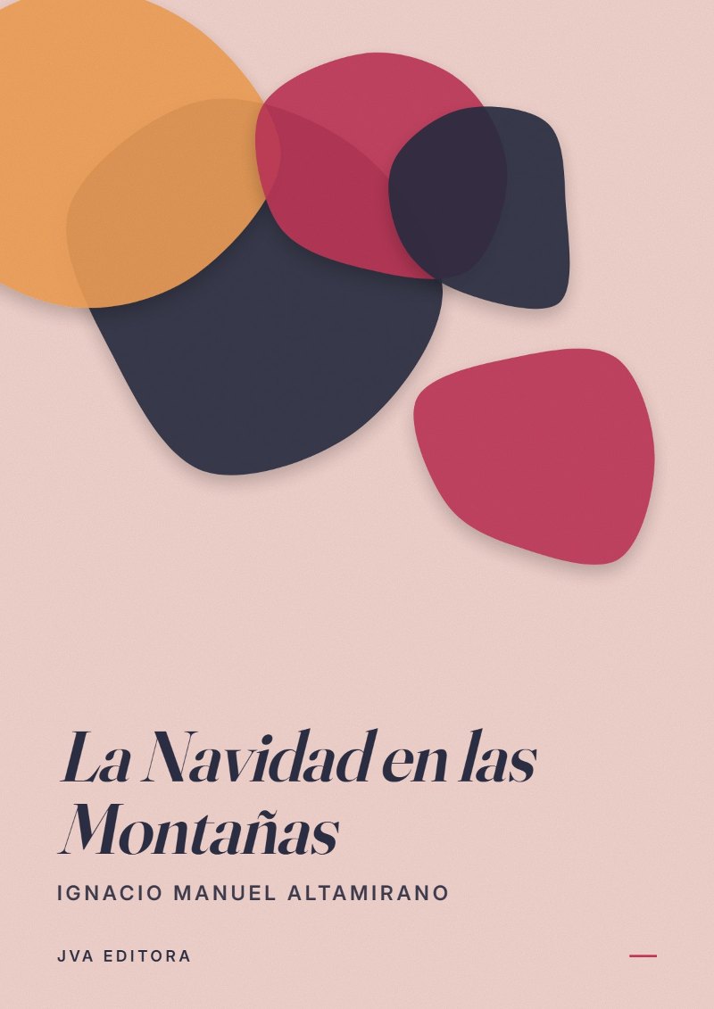 Capa de La Navidad en las Montañas