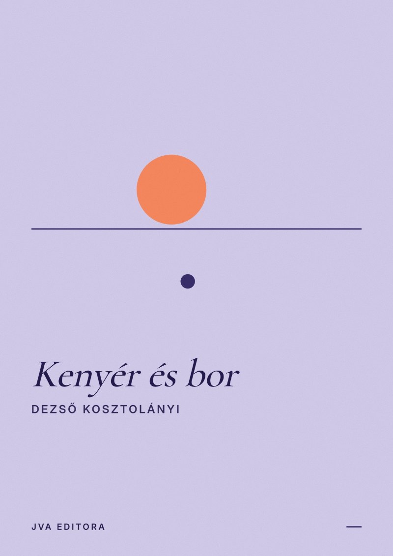 《Kenyér és bor》封面