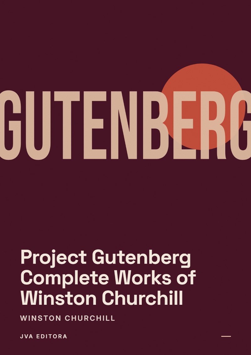 Capa de Project Gutenberg Complete Works of Winston Churchill