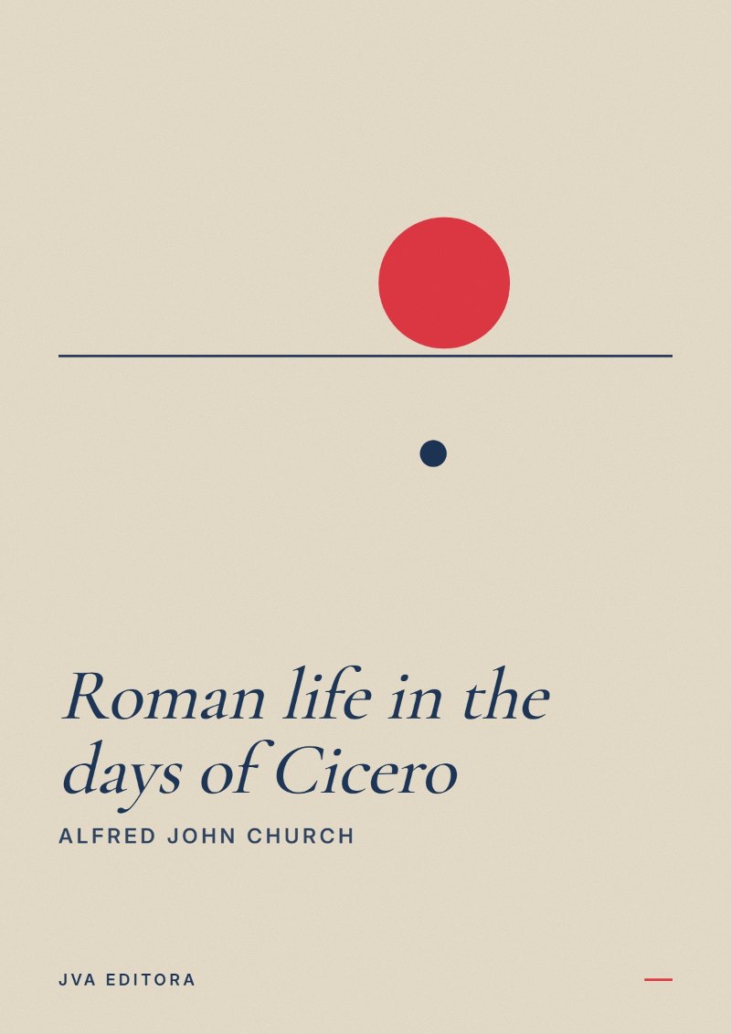 Couverture de Roman life in the days of Cicero