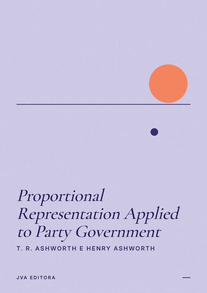 Cover of Proportional Representation Applied to Party Government