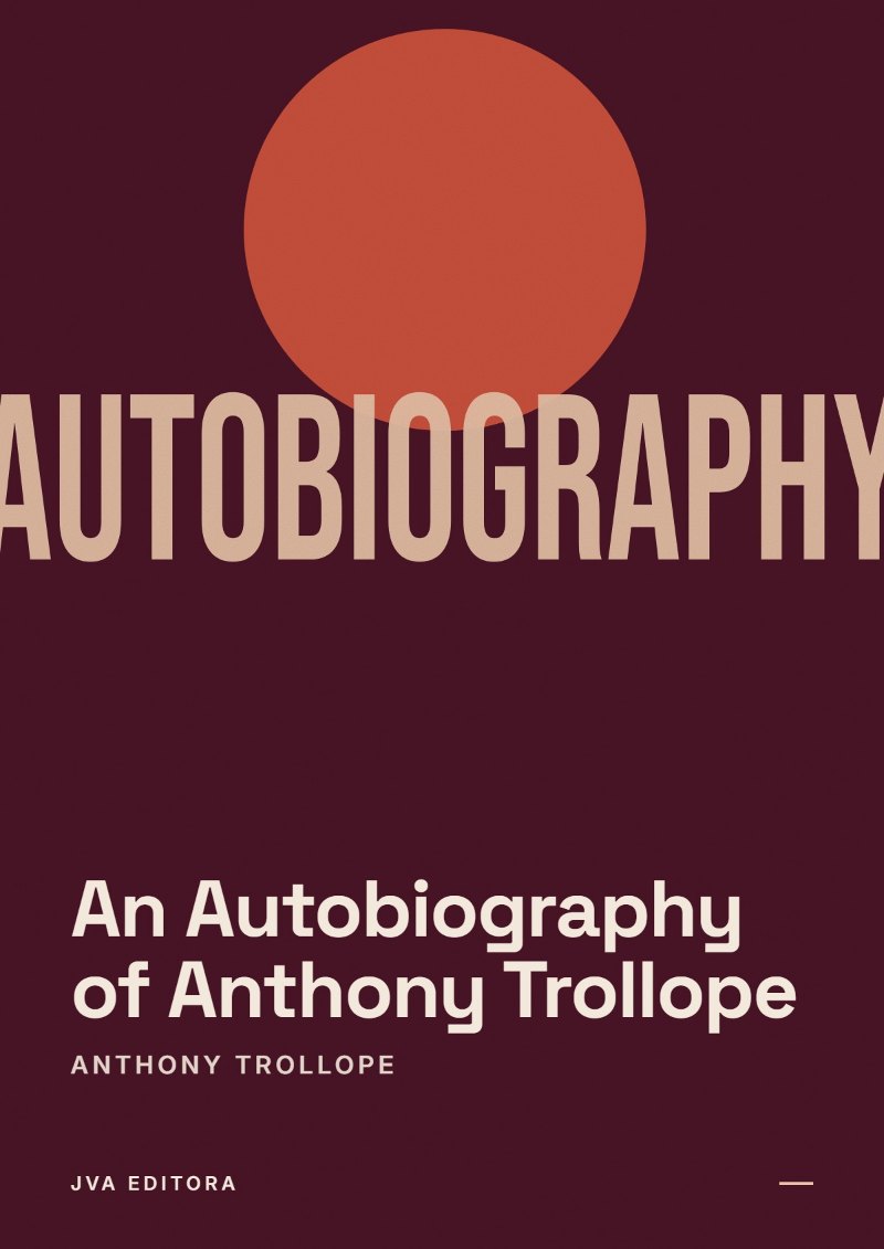 《An Autobiography of Anthony Trollope》封面
