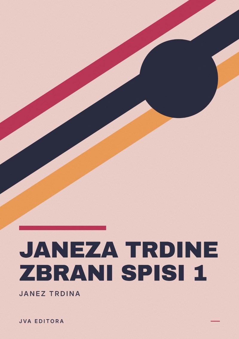Cover von Janeza Trdine zbrani spisi 1