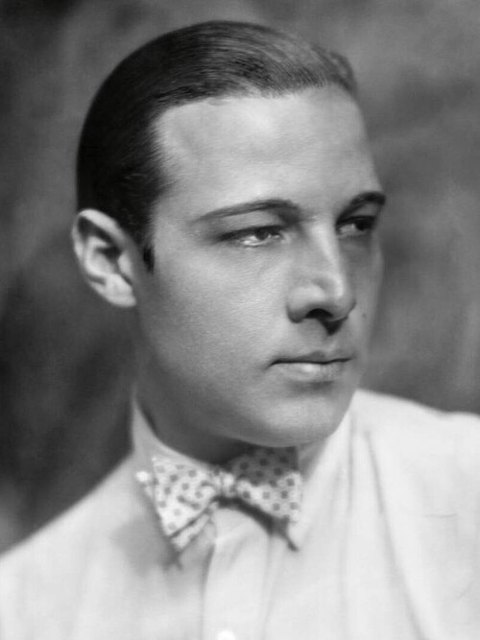 Porträt von Rudolph Valentino