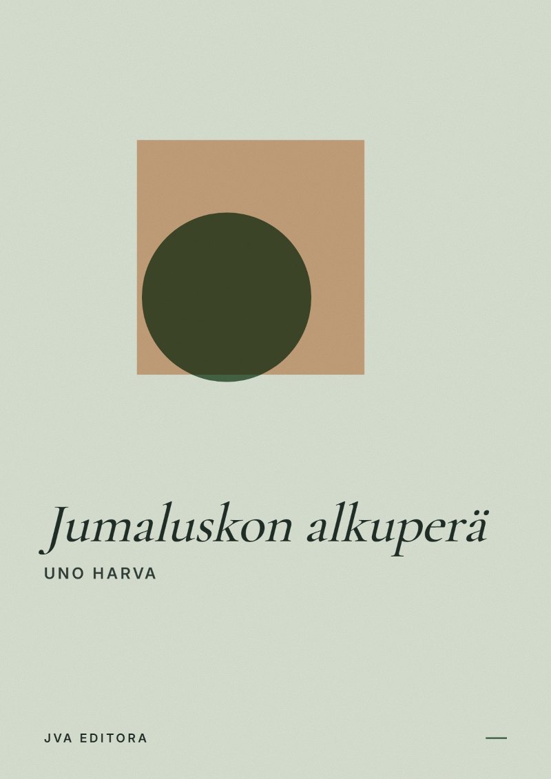 Εξώφυλλο του Jumaluskon alkuperä