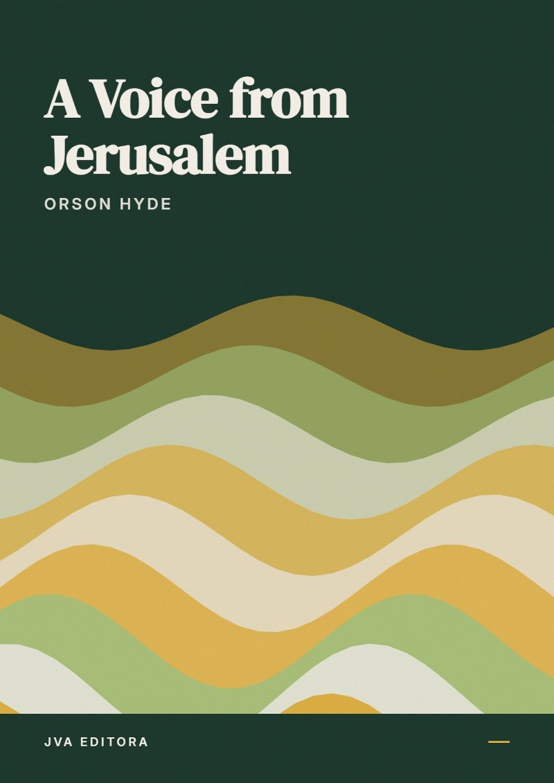 Couverture de A Voice from Jerusalem