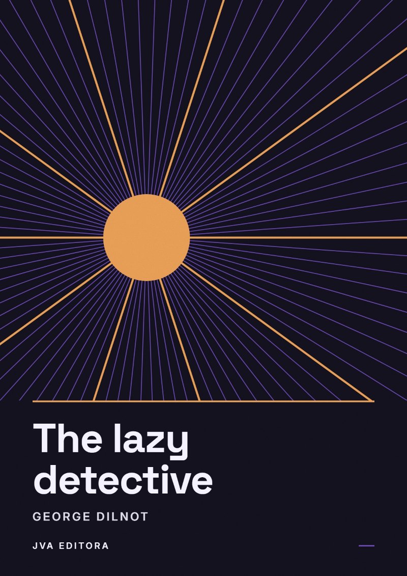 Capa de The lazy detective