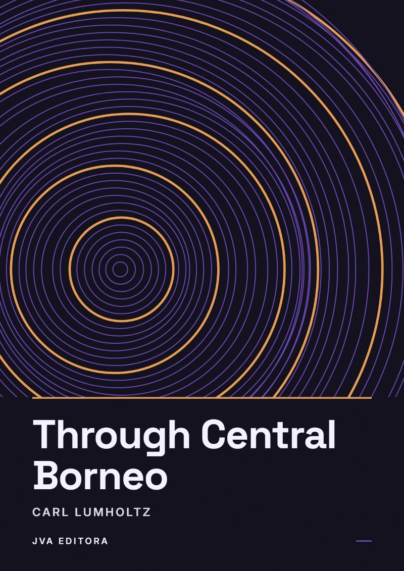 Couverture de Through Central Borneo