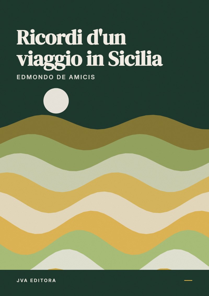 Couverture de Ricordi d'un viaggio in Sicilia