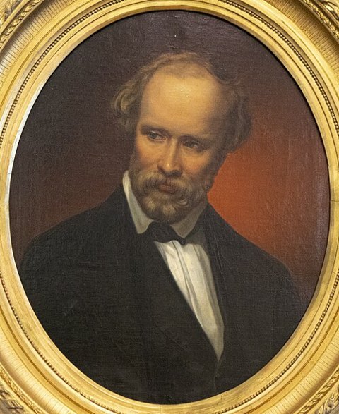 Retrato de Friedrich Hebbel