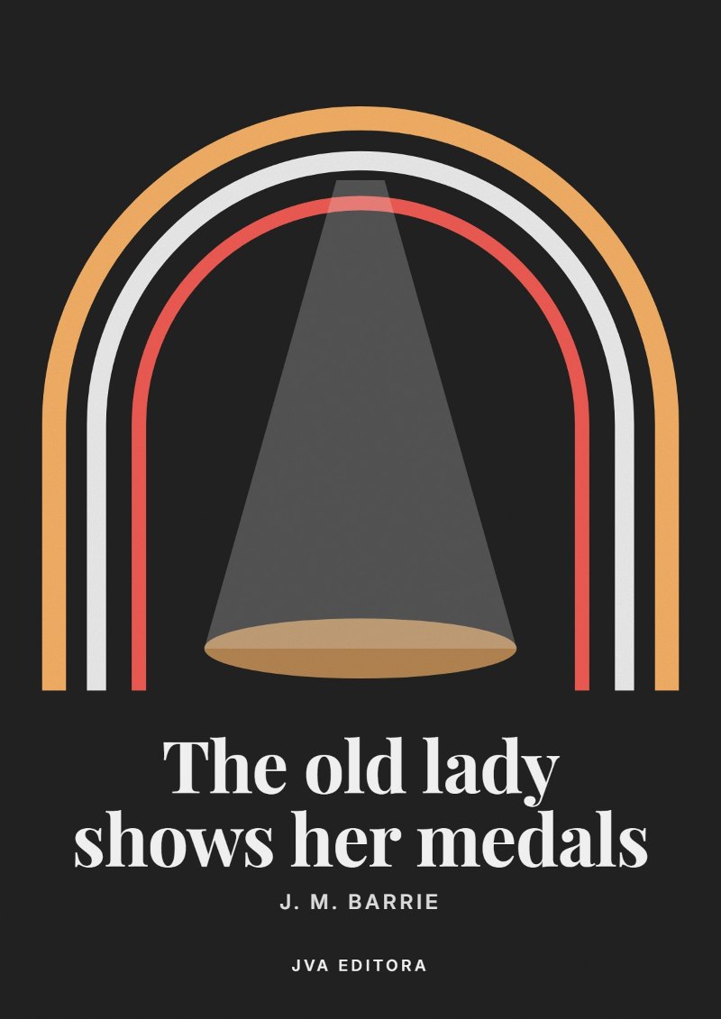 Cover of The old lady shows her medals