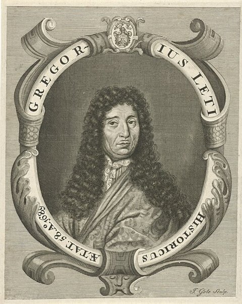 Retrato de Gregorio Leti