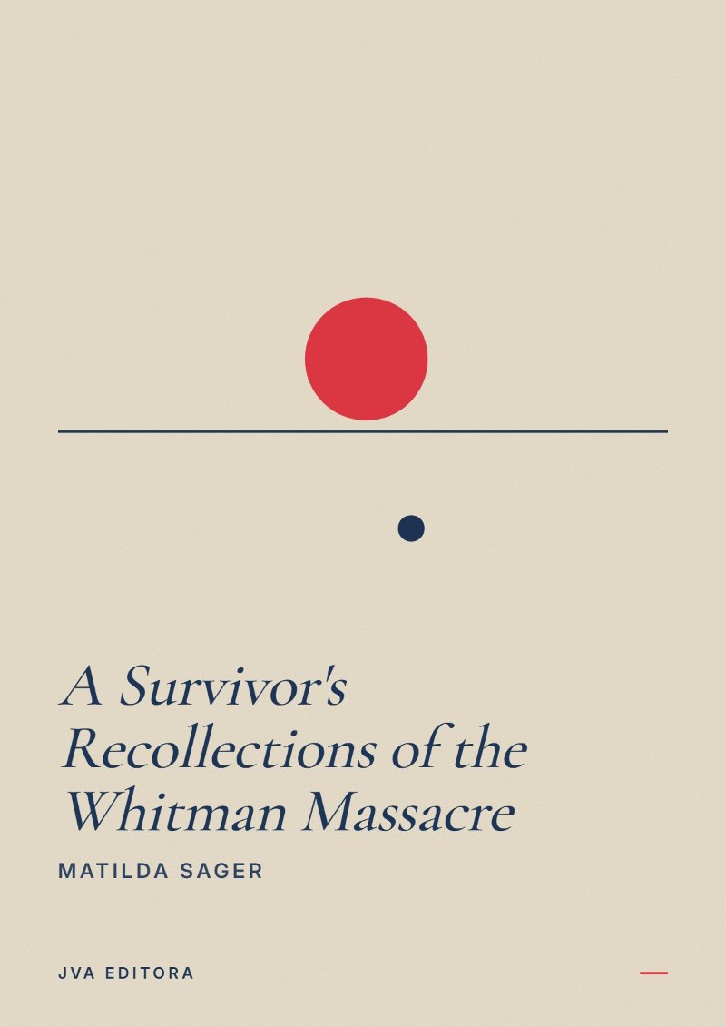 Cover von A Survivor's Recollections of the Whitman Massacre