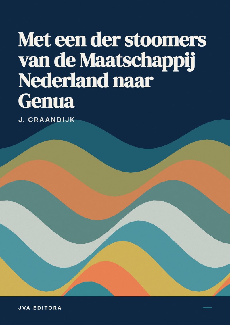 Capa de Met een der stoomers van de Maatschappij Nederland naar Genua