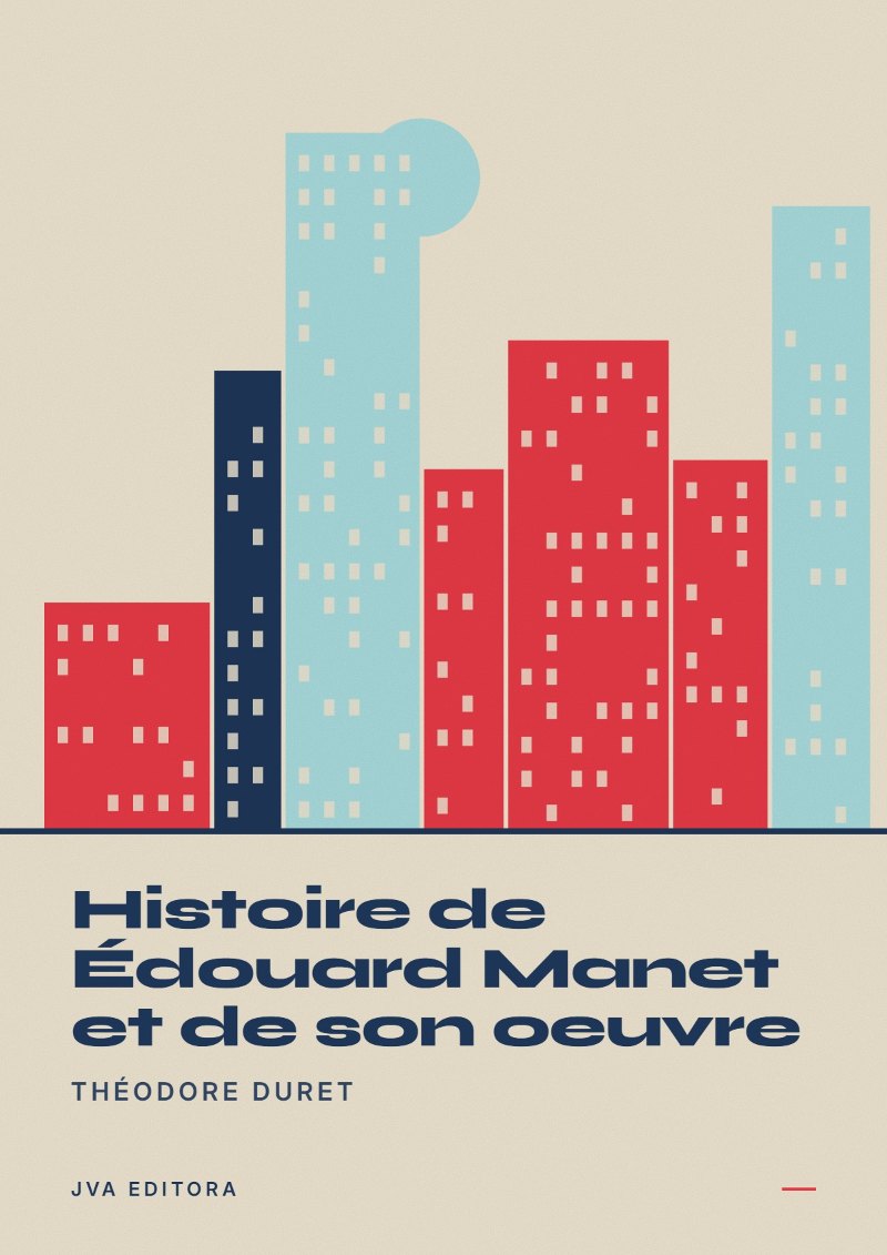 Capa de Histoire de Édouard Manet et de son oeuvre