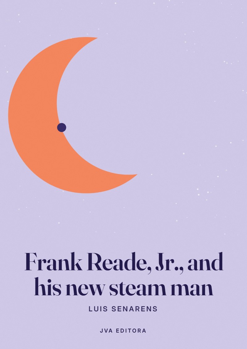 《Frank Reade, Jr., and his new steam man》封面
