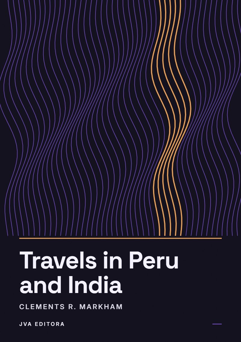 Εξώφυλλο του Travels in Peru and India
