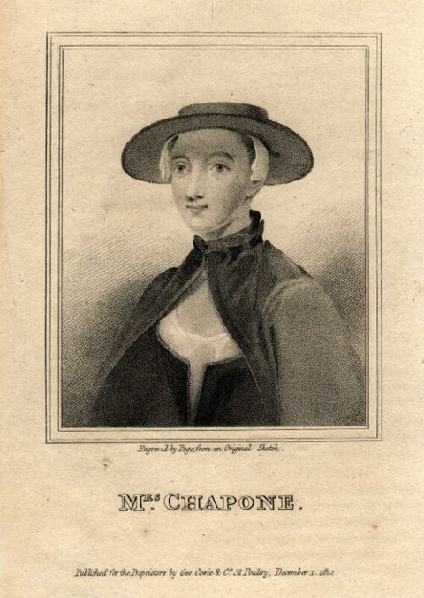 Porträt von Mrs. Chapone