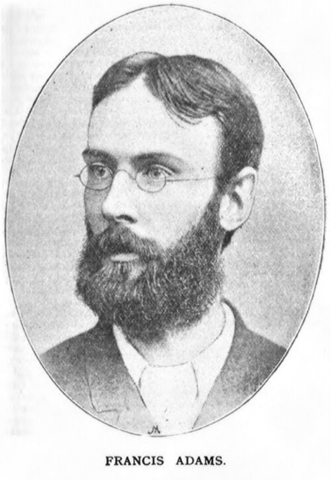 Retrato de Francis Adams