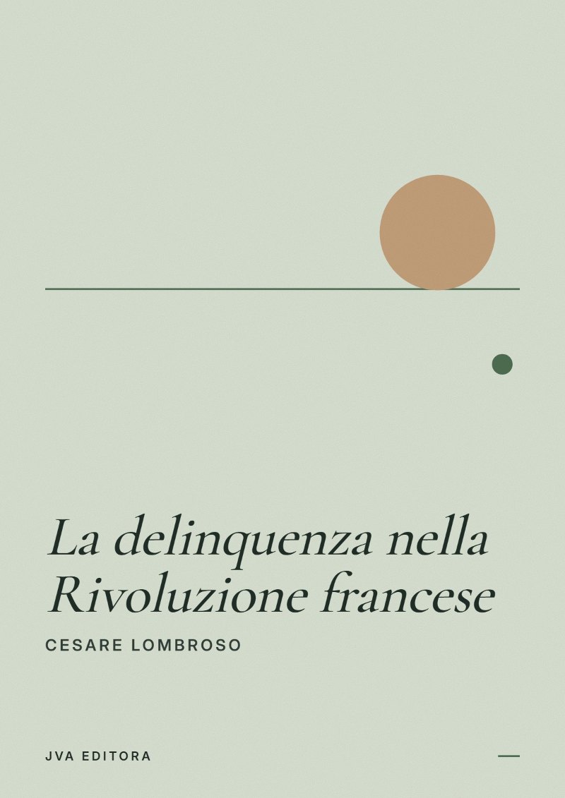 Capa de La delinquenza nella Rivoluzione francese