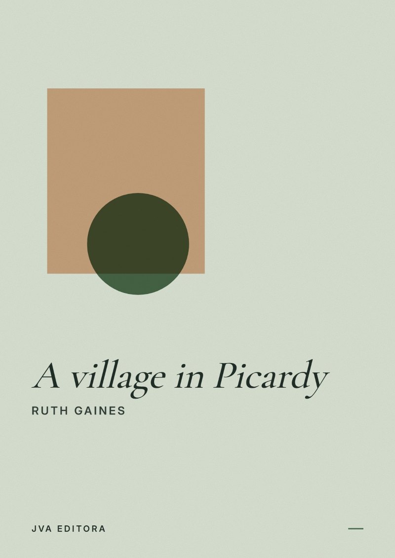 Cover of A village in Picardy