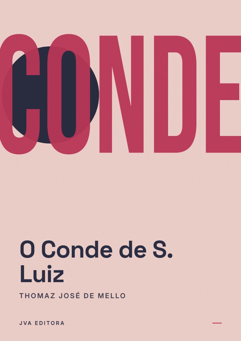 Capa de O Conde de S. Luiz