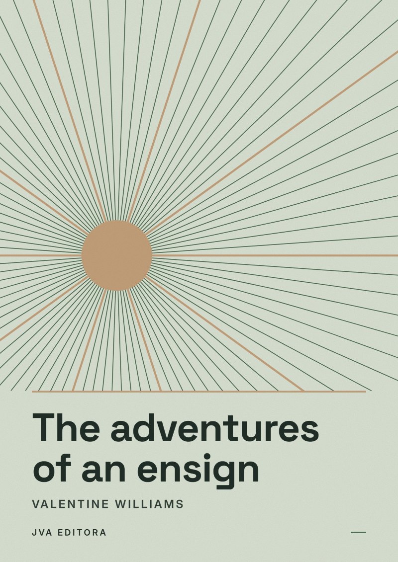 Copertina di The adventures of an ensign
