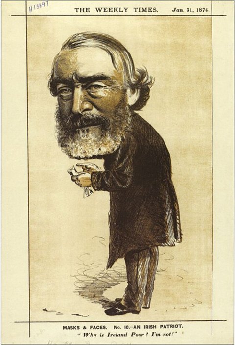 Retrato de Charles Gavan Duffy