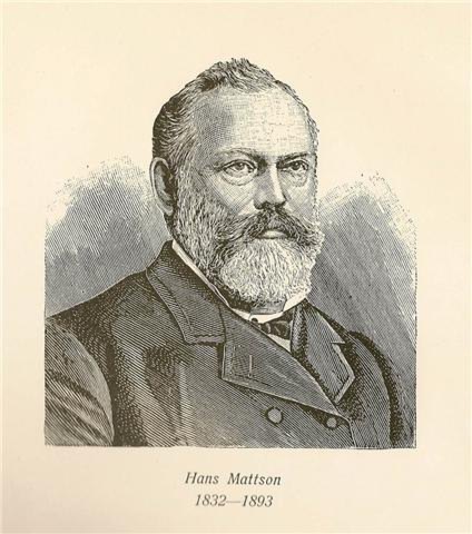 Portrait de Hans Mattson