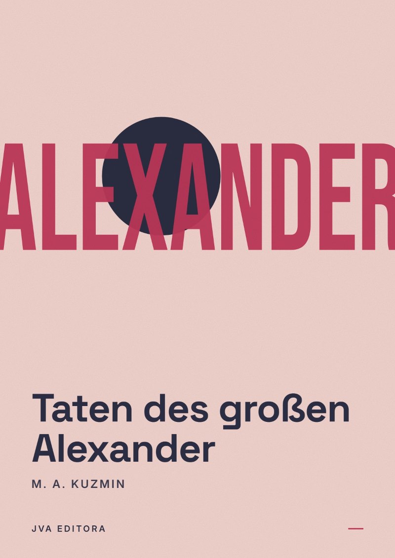 《Taten des großen Alexander》封面