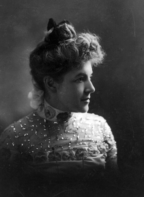 Ella Wheeler Wilcox的肖像