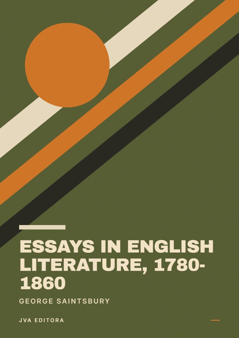 Copertina di Essays in English Literature, 1780-1860