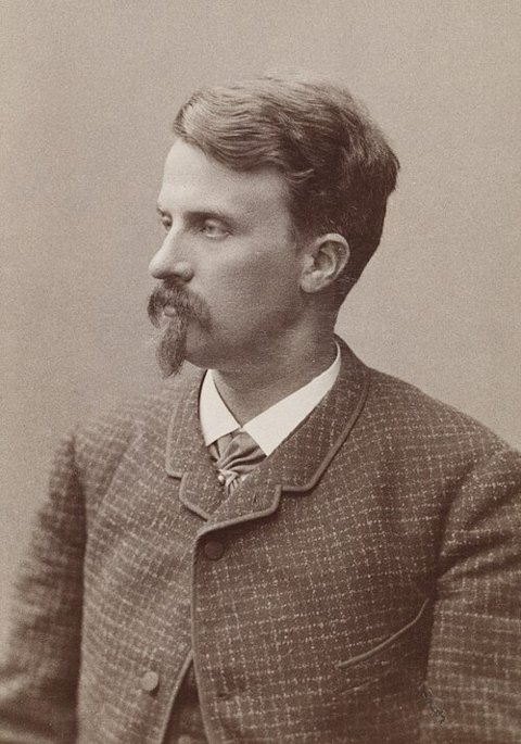 Porträt von Juhani Aho