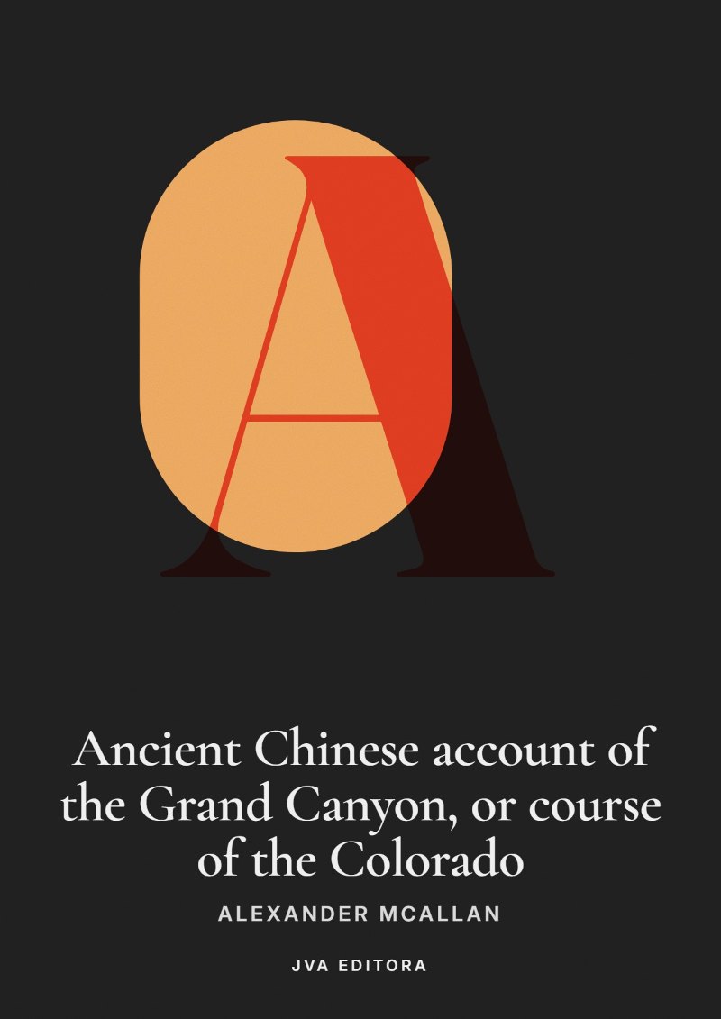 Capa de Ancient Chinese account of the Grand Canyon, or course of the Colorado