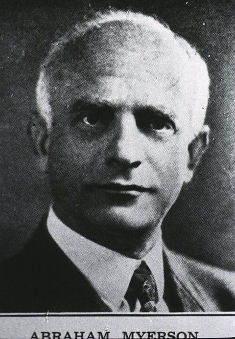Retrato de Abraham Myerson