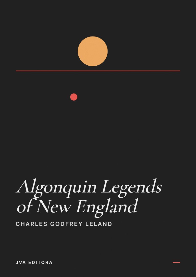 《Algonquin Legends of New England》封面