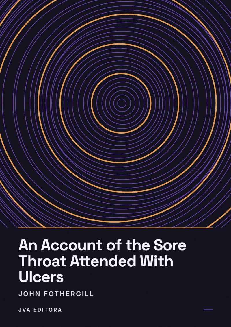 《An Account of the Sore Throat Attended With Ulcers》封面