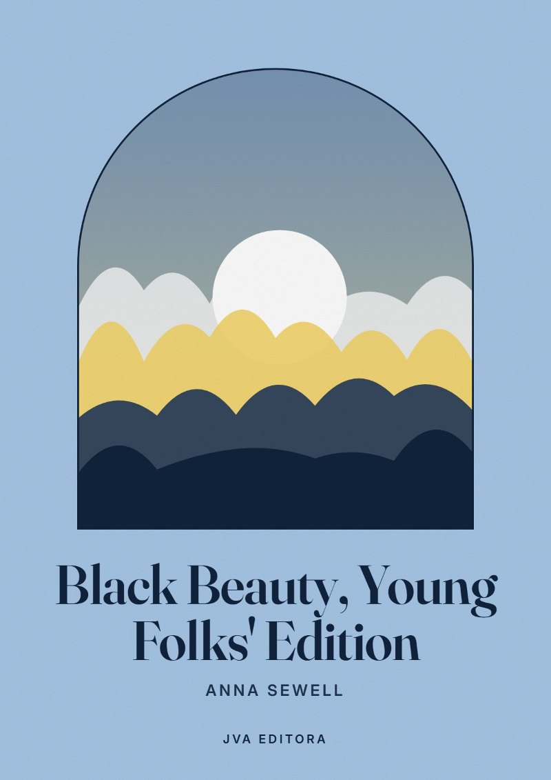 Copertina di Black Beauty, Young Folks' Edition