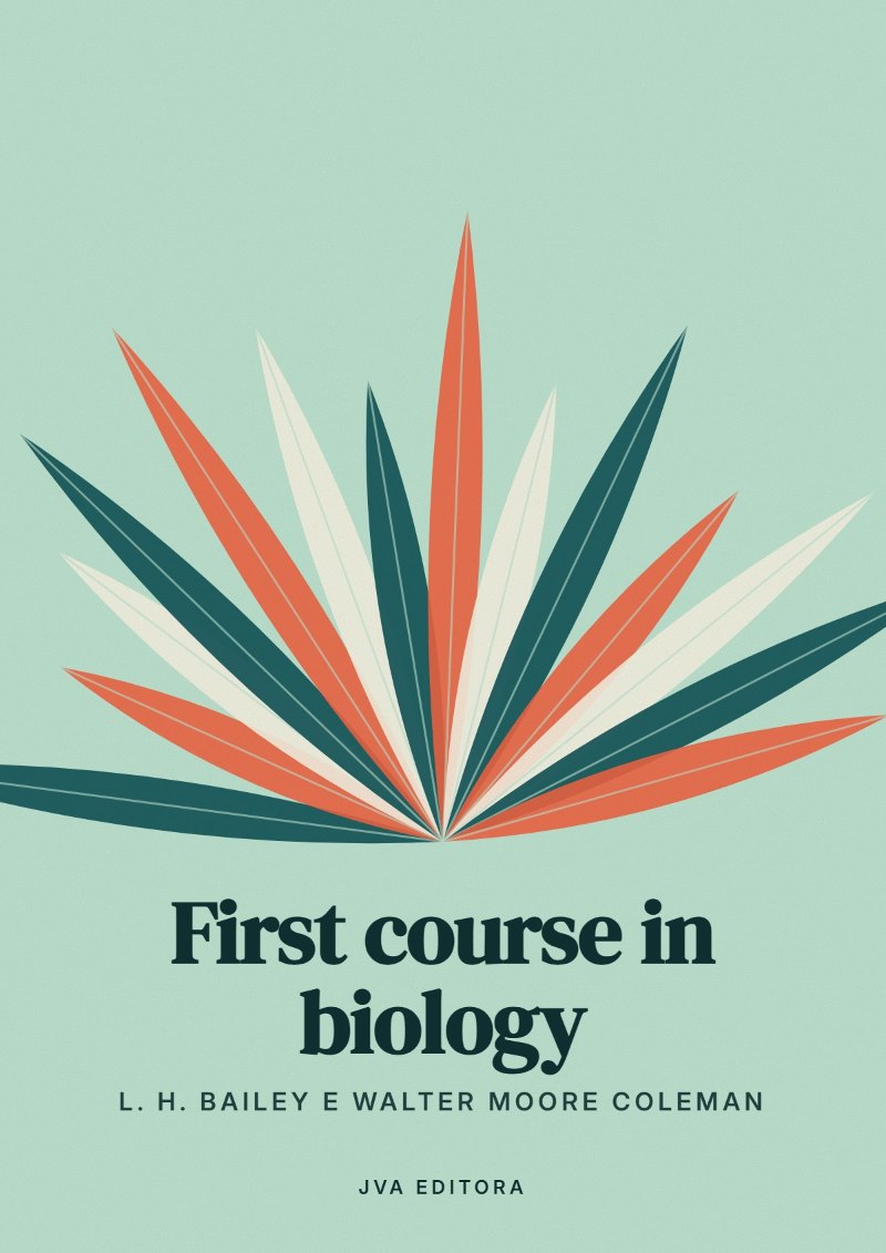 Capa de First course in biology
