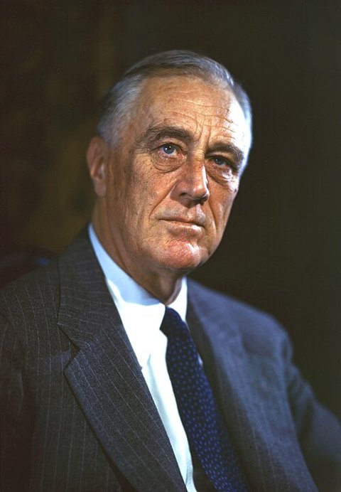 Ritratto di Franklin D. Roosevelt
