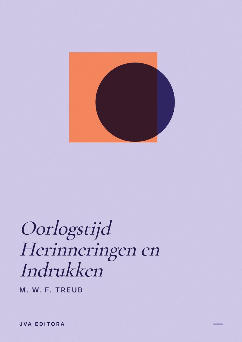 Portada de Oorlogstijd Herinneringen en Indrukken