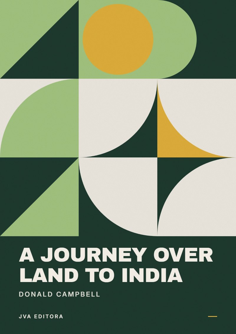 Copertina di A journey over land to India