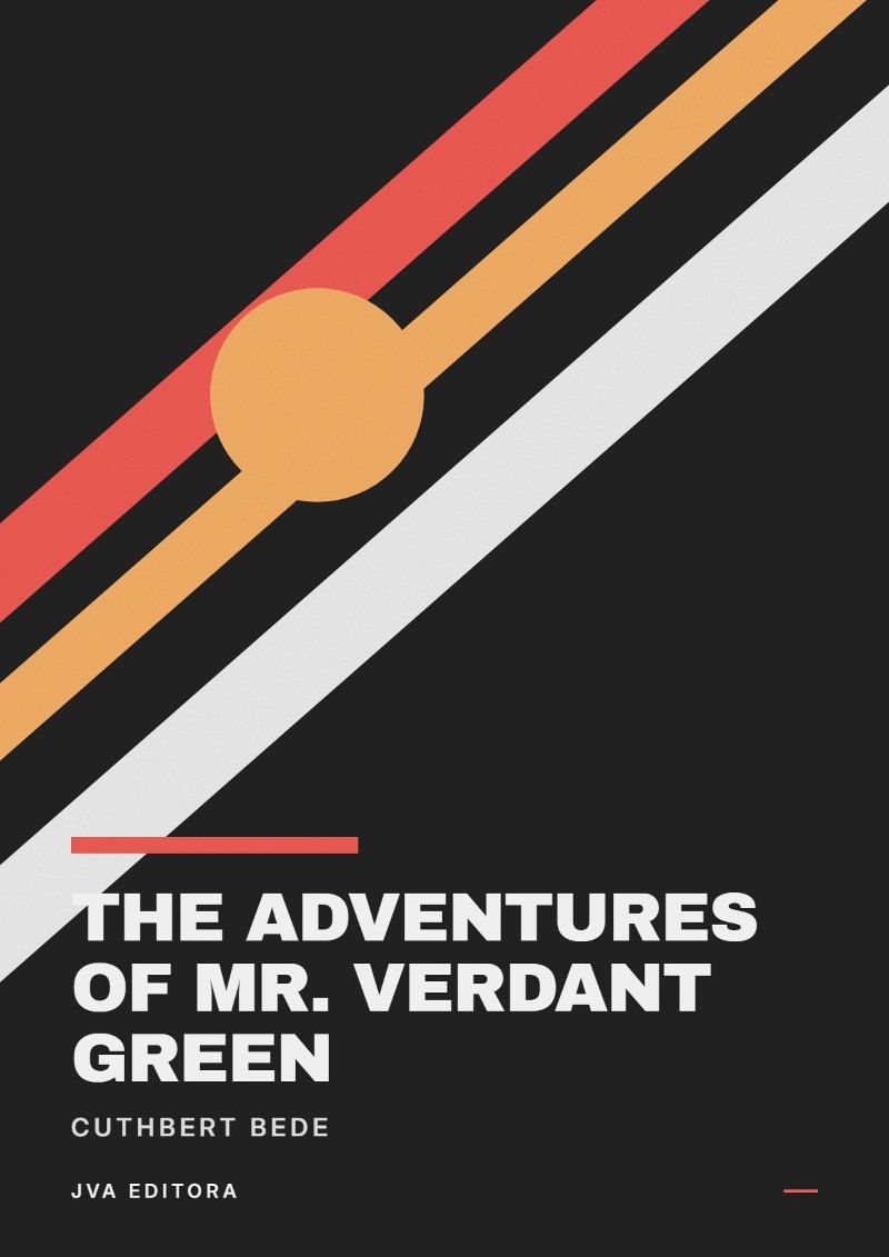 Εξώφυλλο του The Adventures of Mr. Verdant Green