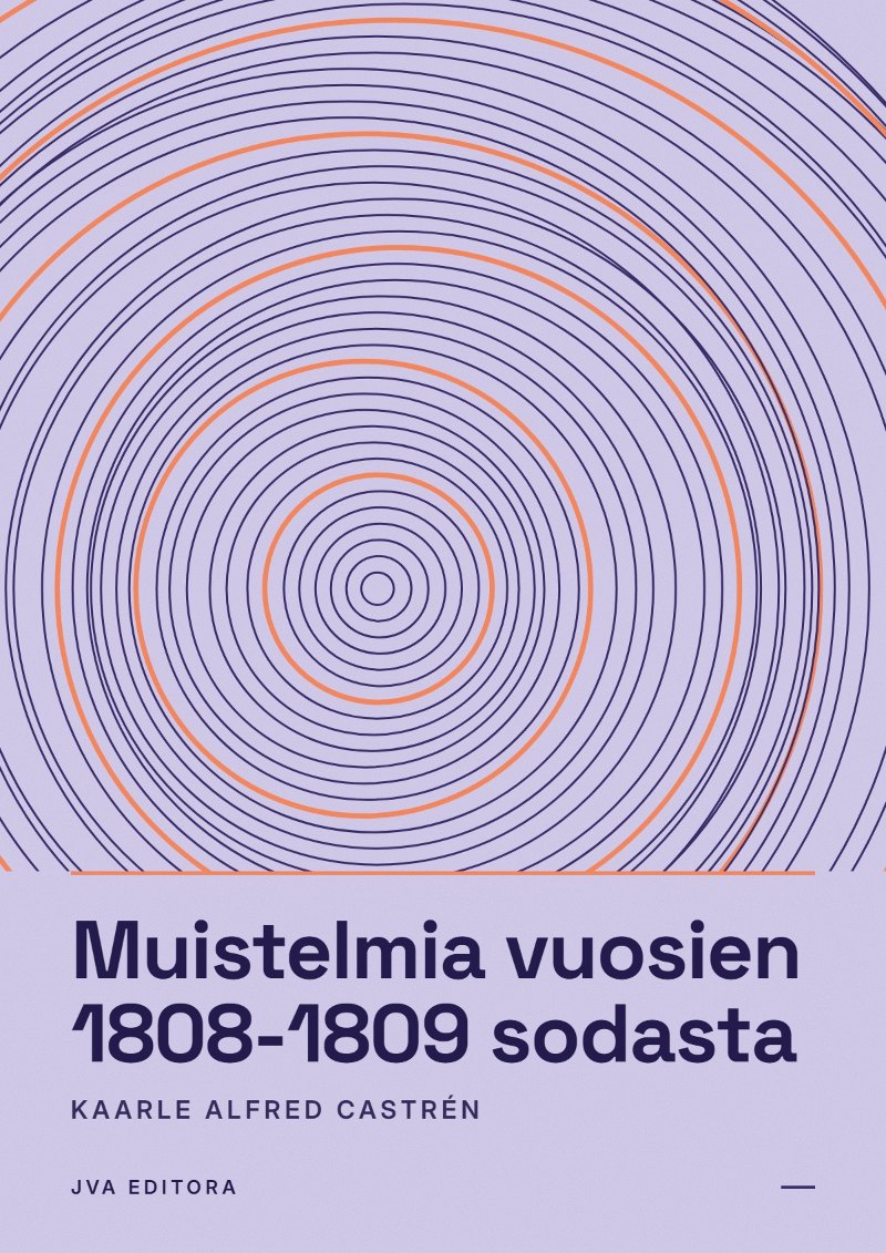 Εξώφυλλο του Muistelmia vuosien 1808-1809 sodasta